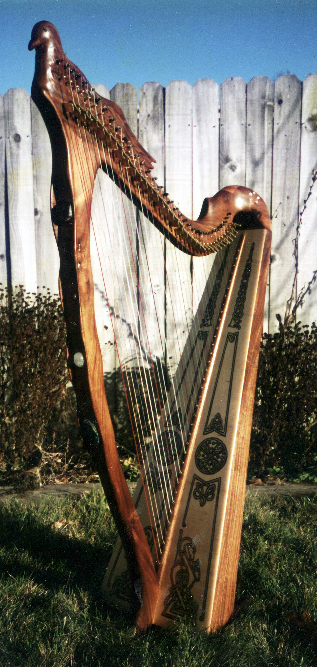 Click to learn more about caring for your harp.